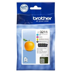 Value Pack sw,c,m,y BROTHER LC3211VALDR