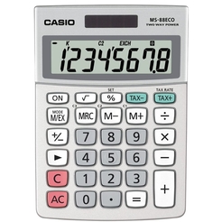 CASIO® Tischrechner MS-88ECO