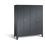 C+P Schwarz-Weiss-Spind Classic, H1850xB1590xT500mm