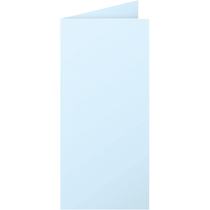 Clairefontaine PPP Doppelkarten/12539C, blau, DL, 210g/qm, Inh. 25