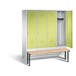 C+P Garderobenschrank Classic, H1850xB1590xT500mm
