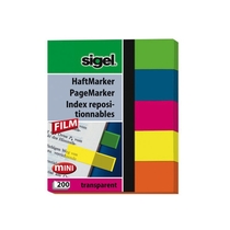 Sigel Haftmarker, Folie