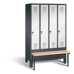 C+P Garderobenschrank Evolo, H1850xB1190xT815mm