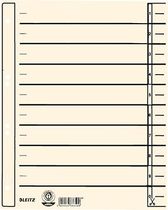LEITZ Trennblätter/1657-00-11, chamois , A4, 238x300mm, Inh. 100