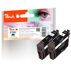 Epson No.16XL, bk, REM, Twin-Pack, PI200-387 2 ink cartridge 2x13ml schwarz