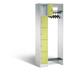 C+P Offene Garderobe Serie 8070, H1950xB740xT480mm