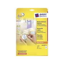 Avery Zweckform Wiederablösbare Etiketten