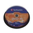 Verbatim® DVD-R, Spindel, einmalbeschreibbar, 4,7 GB, 16 x (10 Stück)