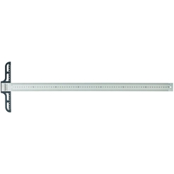 Rumold Präzisions-Zeichenschiene aus Stahl, 70 cm