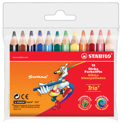 Dreikant-Buntstift STABILO® Trio® dick, kurz