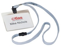 DURABLE Namensschild mit Textilband 10