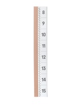 DURABLE Selbstklebe-Vollsichtreiter TABFIX