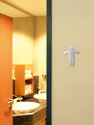 DURABLE Türschild PICTO "WC-Symbol Herren"