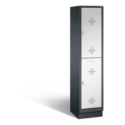 C+P Spind doppelstöckig Classic, H1800xB420xT500mm