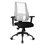 Topstar LADY SITNESS DELUXE Bürodrehstuhl - Sitzfläche beweglich mit sieben Zonen, inklusive Armlehnen - schwarz / schwarz