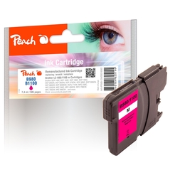 Peach XL-Tintenpatrone magenta kompatibel zu Brother LC-1100, LC-980