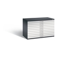 C+P Flachablageschrank Serie 7100_7200, H760xB1100xT765mm