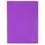 Sichtmappe aus PP 500µ, 60 Kristallhüllen OPAK - A4 - Violett