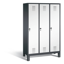 C+P Garderobenschrank Evolo, H1850xB1200xT500mm C+P Garderobenschrank Evolo, H1850xB1200xT500mm