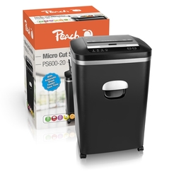 Peach Auto Micro Cut  Shredder - PS600-20