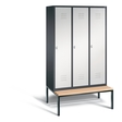 C+P Garderobenschrank Classic, H2090xB1200xT815mm