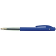 BIC® Kugelschreiber M10™ clic, Einweg, Druckmechanik, F, 0,3 mm, Schreibfarbe: blau
