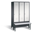 C+P Garderobenschrank Classic, H1850xB1200xT500mm