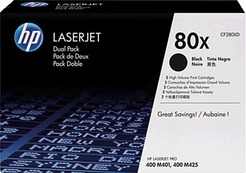 hp® Lasertoner/CF280XD schwarz Inhalt 2 Stück