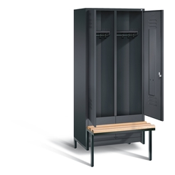 C+P Garderobenschrank Classic, H1850xB810xT500mm