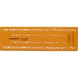 RUMOLD Schriftschablone für Fineliner/89200 245x75x1 mm orange/transparent