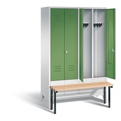 C+P Garderobenschrank Classic, H1850xB1190xT500mm