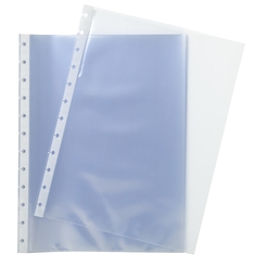 EXACOMPTA 86134E - Packung mit 10 Ersatzhüllen für Sichtmappen von Exactive®, DIN A4, Kristall transparent