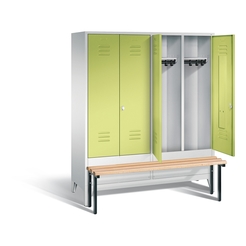 C+P Garderobenschrank Classic, H1850xB1590xT500mm