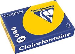 Clairefontaine Trophee Papier/1978C A4 sonnengelb 80g Inh. 500 Blatt