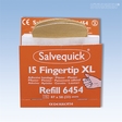 Salvequick® Ersatzfüllung Fingerspitzenpflaster 6454, elastisch (15 Stück)