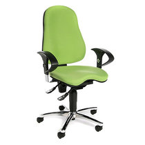 Topstar SITNESS 10 Bürodrehstuhl - Sitzfläche orthopädisch, inklusive Armlehnen - apfelgrün