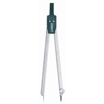 LINEX, Zirkel, 14 cm lang, silber, mit extra Minen, in Soft Cover