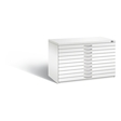 C+P Flachablageschrank Serie 7100_7200, H760xB1100xT765mm