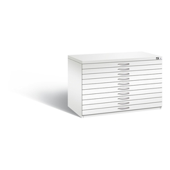 C+P Flachablageschrank Serie 7100_7200, H760xB1100xT765mm
