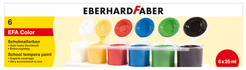 EBERHARD FABER EFACOLOR Tempera 6 x 25 ml Set