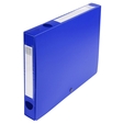 Archiv-Box, -Schachtel DIN A4, Kunststoff, blau