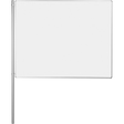 Ultradex Anbaustellwand 747608 150x120cm beids. Whiteboard weiß