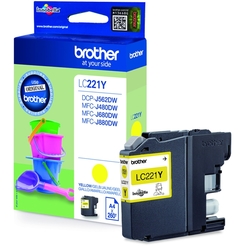 brother® Tintenpatrone LC221Y, gelb