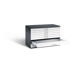 C+P Flachablageschrank Serie 7100_7200, H760xB1100xT765mm