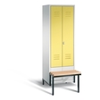 C+P Garderobenschrank Classic, H1850xB610xT500mm
