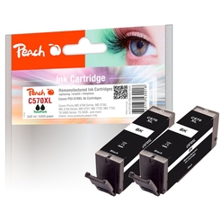 Canon PGI-570XL, bk, REM, Twin-Pack, PI100-296 2 ink cartridge 2x22ml schwarz