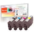 Peach Spar Pack Tintenpatronen kompatibel zu Epson No. 18XL, T1816