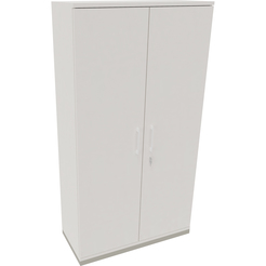 Flügeltürenschrank 5OH B1000xT442xH1869 ws/Weiß