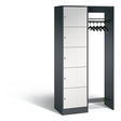 C+P Offene Garderobe Serie 8070, H1950xB960xT480mm