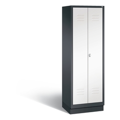 C+P Schwarz-Weiss-Spind Classic, H1800xB610xT500mm